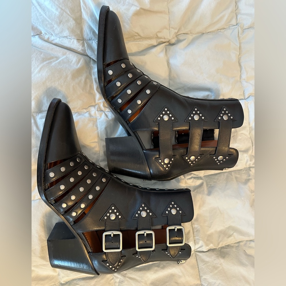 Stunning Studded Coach boots from retail size 8